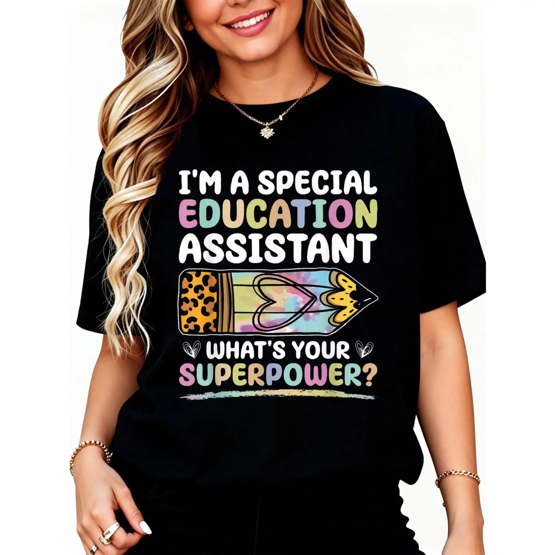 Special Educational Assistant and Sped Teacher T-Shirt Unisex Cotton Clothing