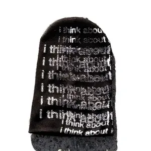 I think beanie (white ink)