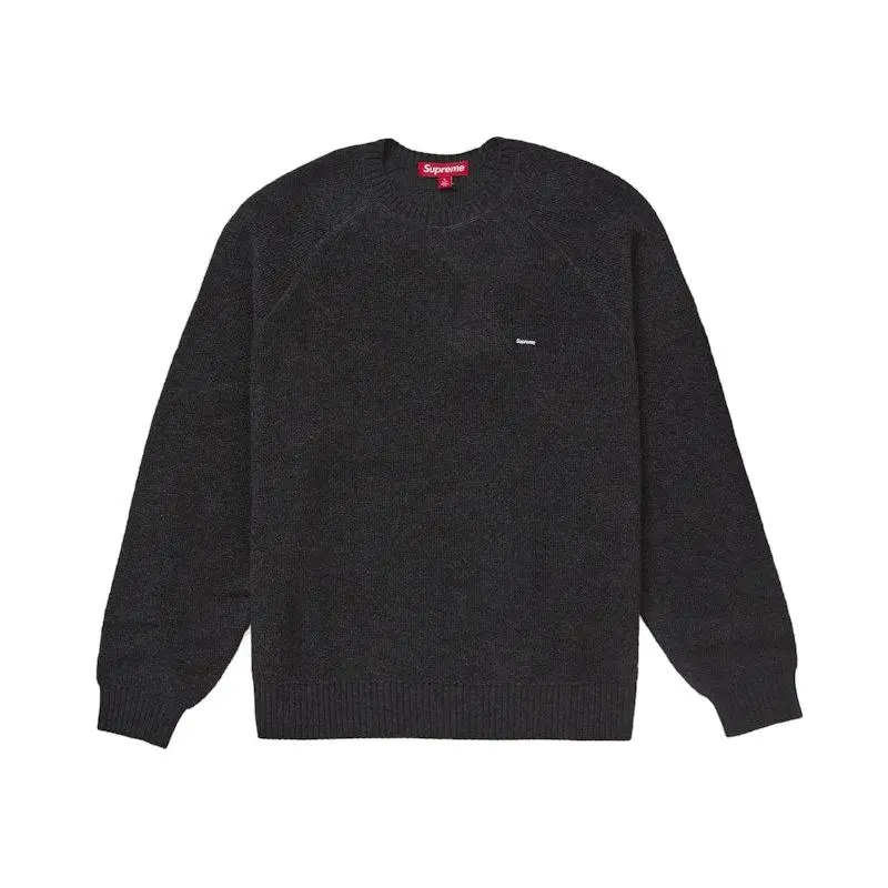 Supreme Terry Small Box Sweater Black (men) by StockX