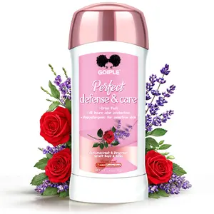 Goiple Invisible Dry Antiperspirant Deodorant Rose Scented Perfect Defense Care Hypoallergenic 48 Hours Color Protection Sensitive Flower