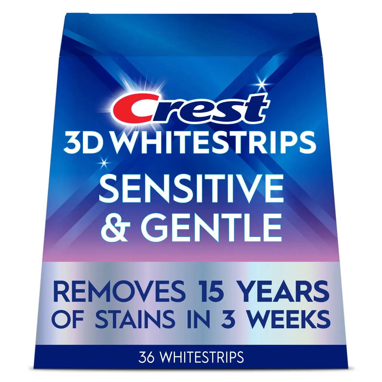 Crest 3DWhitestrips Sensitive & Gentle Crest 3DWhitestrips Sensitive & Gentle