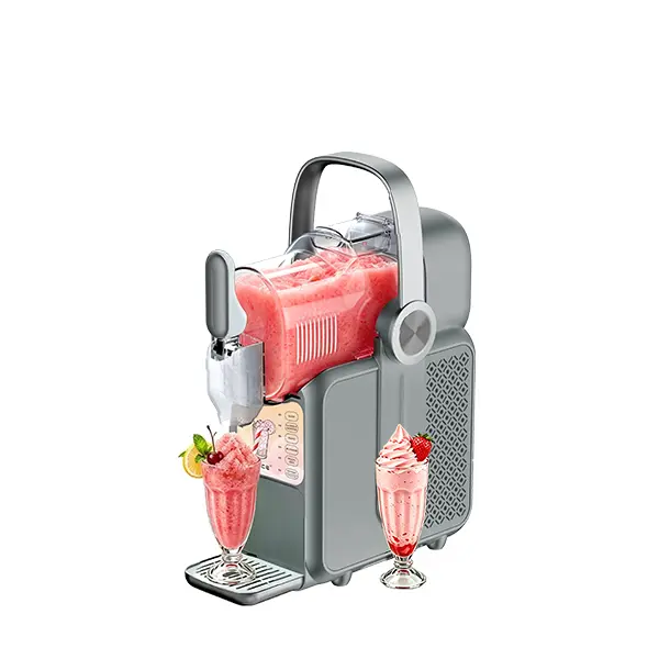 GSEICE 3L Compact Portable DIY Ice Cream Maker - EU CE Certified, ~25 lbs Weight, 5 Preset Programs, Quiet BLDC Motor, Auto Cleaning, Adjustable Delay Start, 160W Steady Chill, 1-Year Warranty, Dining Table & Patio Use