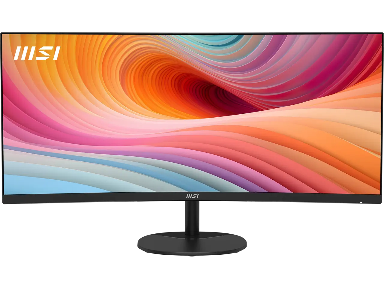 MSI 34 inch UltraWide QHD 2K 1440P 120Hz Adaptive Sync 1ms HDR Ready Built-in Speaker Curved Computer Monitor PRO MP341CQ E12
