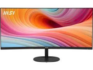 MSI 34 inch UltraWide QHD 2K 1440P 120Hz Adaptive Sync 1ms HDR Ready Built-in Speaker Curved Computer Monitor PRO MP341CQ E12