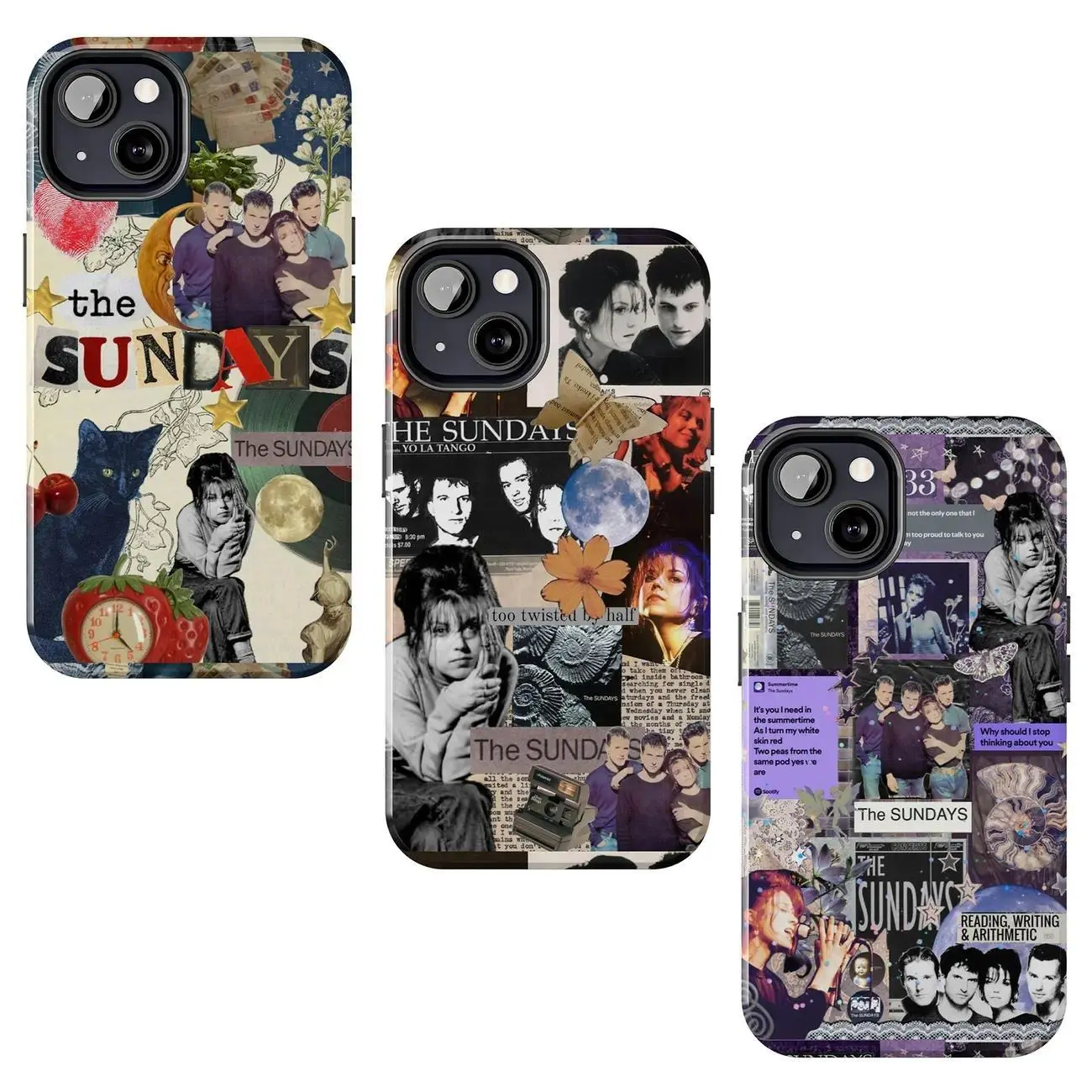 The Sundays Aesthetic Phone Case , Alternative Rock Band Cover Cellphone, Merch Gift For Fan, Harriet WheelerSuitable for iPhone 17-11 Pro Max/Plus and  Samsung Galaxy S23-25