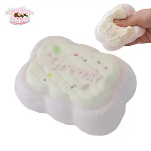 【WenQing Taba Squishy】 Daydream - Handmade Taba Squishy/Squishy Toy, Full Silicone Reborn Squishy, ​​Fidget Toy, 210g Taba Squishy, ​​Perfect Gift for Boys and Girls