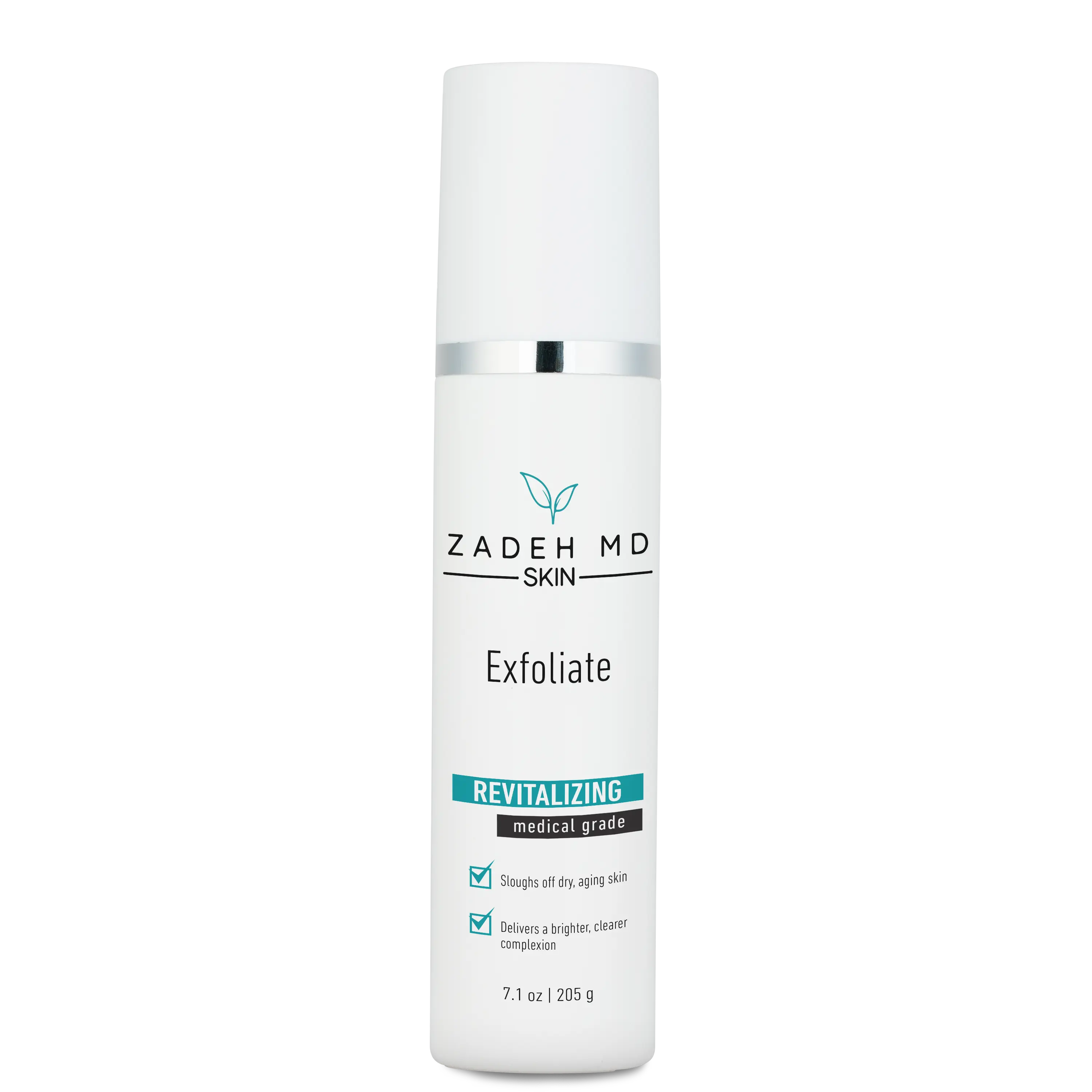 Zadeh MD Skin Exfoliate Revitalizing Facial Cleanser with Papaya Enzymes & Salicylic Acid for Brightening & Daily Use 7.1 oz