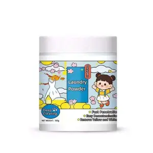 Ultra Concentrated Powerful Stain Remover Powder 500g Chlorine-Free Formula, Ideal for Daily Clothes, Removes Milk, Sweat, Oil, Fruit Stains