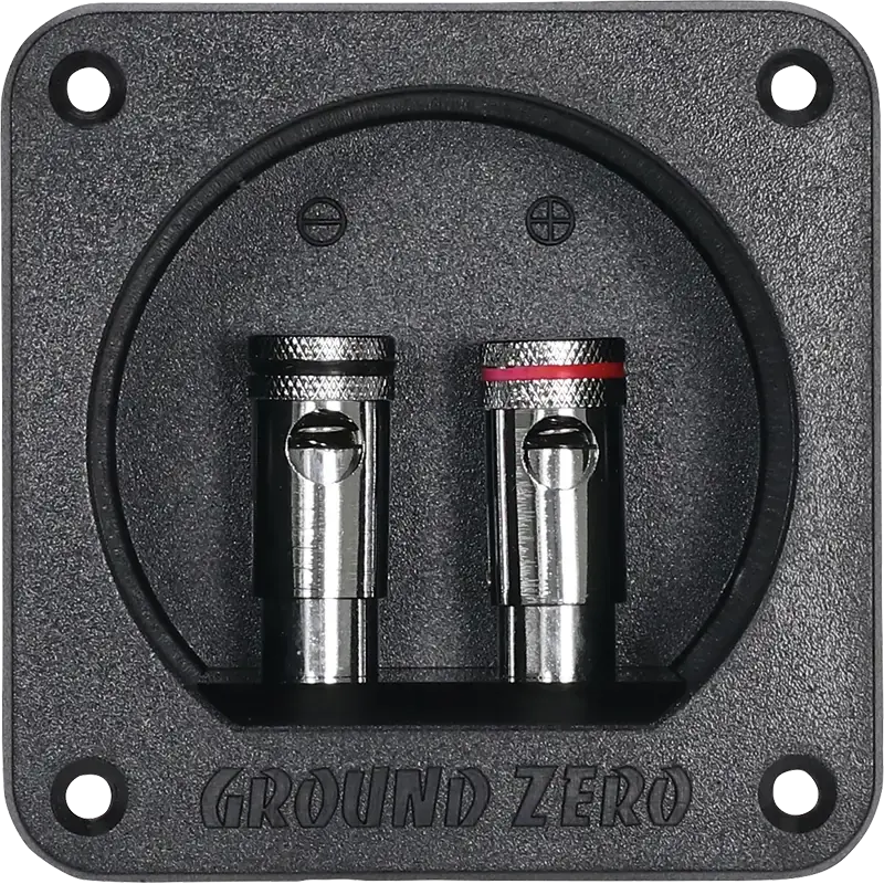 Ground Zero Audio GZST2B 2 Pin Loudspeaker Terminal