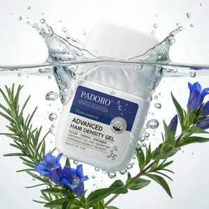 PADORO Thickening Hair Serum Strengthens Volumizes Thinning Hair for Fuller Look Nourish Scalp with Herbal Extract Formula Strong Healthy Hair Volumizing Treatment for All Hair Types