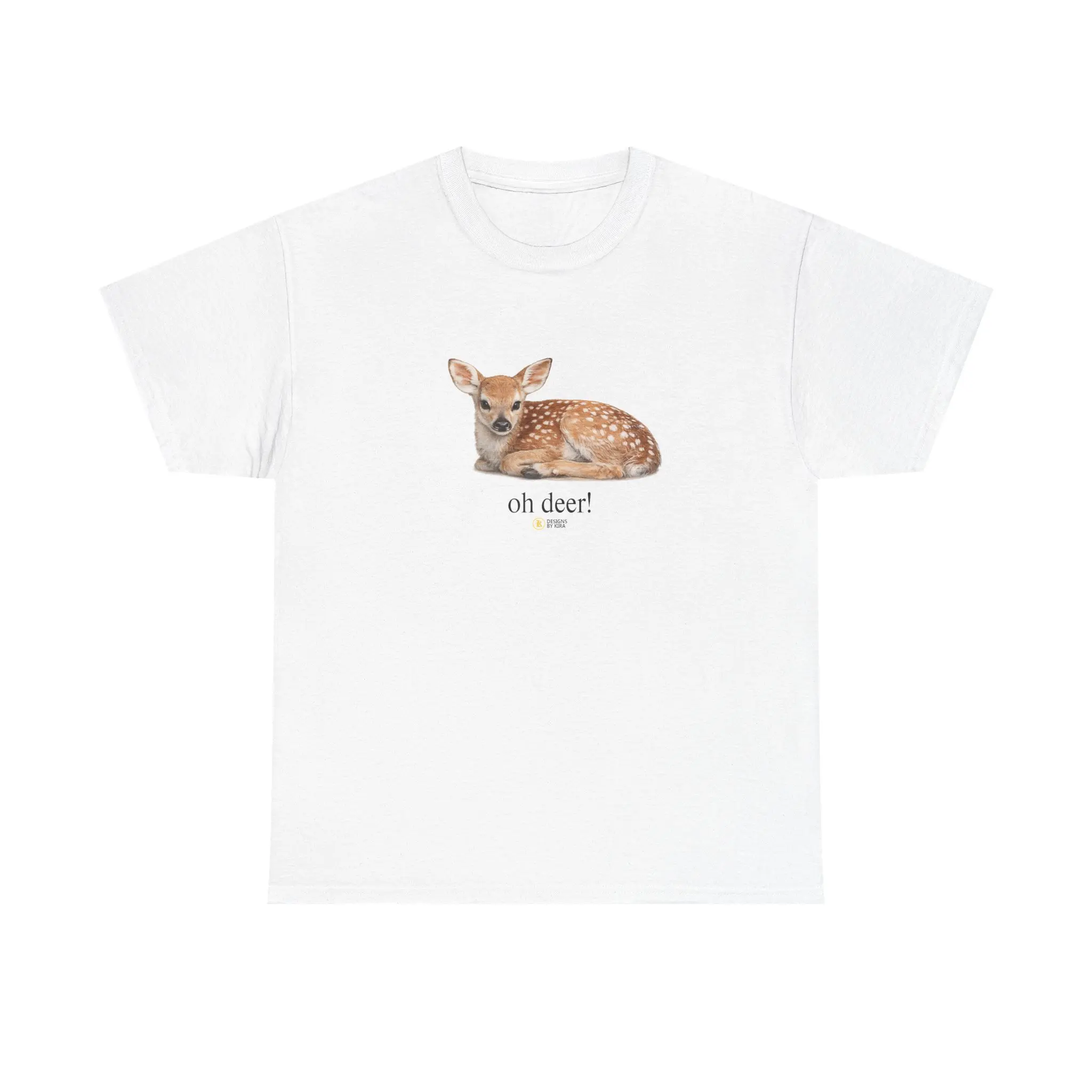 Fawn oh deer Tee| Baby Deer Graphic Unisex Cotton Shirt,Grunge,western