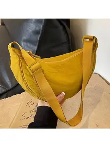 Japanese Nylon Dumpling Bag Autumn and Winter Leisure Shoulder Bag Crossbody Purses Commuter Bag Messenger Bag Women