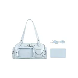2026 New Large-Capacity Anime-Style Uniform Tote Bag, Fashionable and Simple, College-Style Shoulder Handbag for Fans