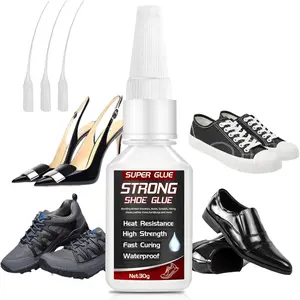 Shoe Glue 30g, Heavy Duty Shoe Glue Sole Repair for Boots, Sneakers, and Heels, Waterproof and Flexible Adhesive for Durable Repair
