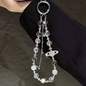 Planet Design Phone Chain, Cute, Anti-lost Phone Strap for Women & Girls, Fashion Phone Accessories for Daily Use, Phone Sling, Phone Decoration, Cellphone, Phone Charms, Mobile Phone Chain