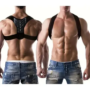 Universal Back Support Brace for Improved Posture, Adjustable Body Shaping Belt for Men And Women, Breathable And Professional Quality