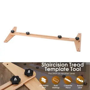 Stair Tread Template Tool 30"-49" Stair Tread Gauge Stair Tread Jig Stair Tool