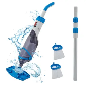 【GARVEE】 Handheld Pool Vacuum, Quick Charge & 80min Longer Continous Running Time, Cordless Rechargeable Pool Vacuums Cleaner for Above & in-Ground Pools