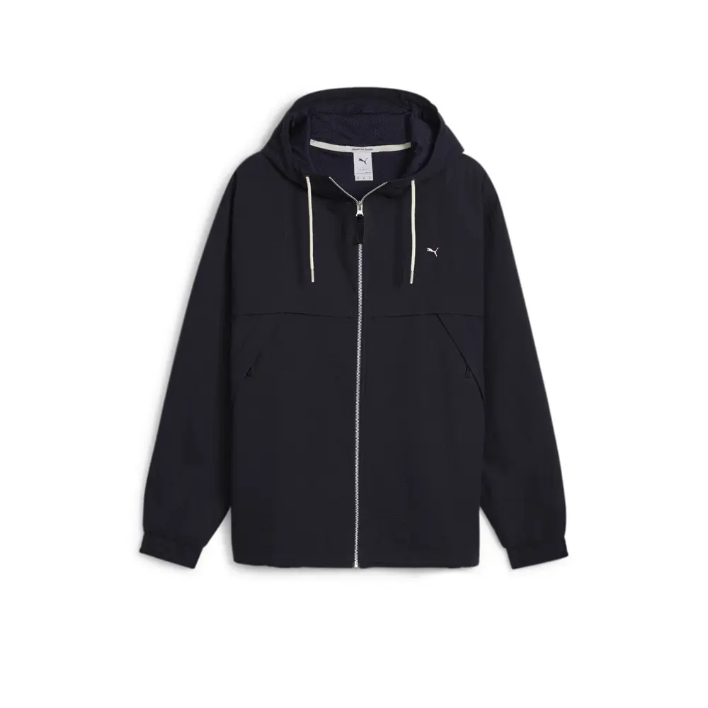 PUMA Mens Made With Quality Jacket Athletic Outerwear Casual - Blue