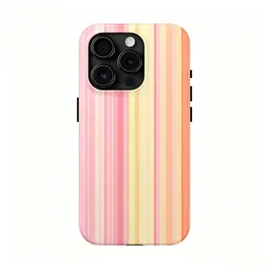 Magsafe Phone Case Soft and Vibrant striped dual-layer protective case, a sturdy and durable two-in-one protective case, suitable for iPhone 17/16/15/14/13/12 ProMax/Plus/Pro Summer phone case, Beach Phone Case, Gift