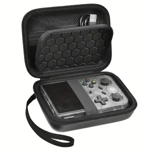 Travel Case for RG353V/RG35XX/RG353VS Retro Handheld Game Console, Handheld Emulator Storage Stand Storage Bag, Android Game Console Tote Bag