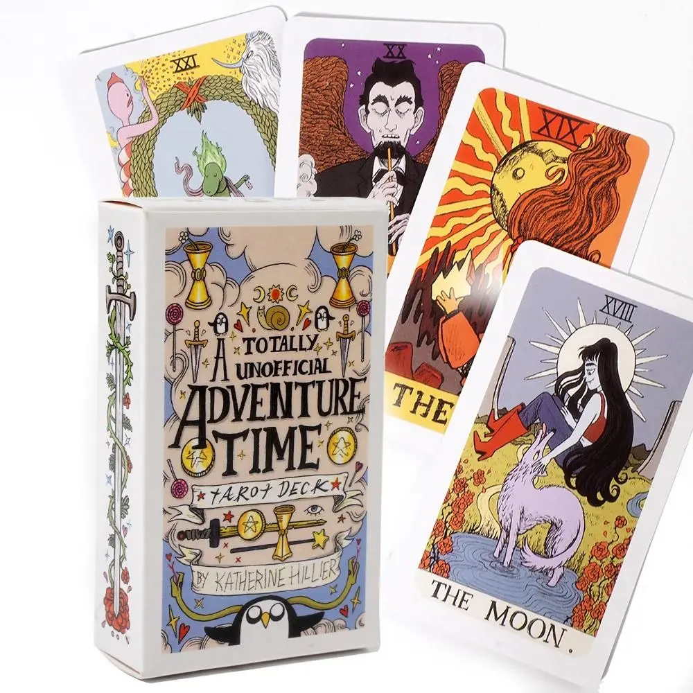 Colorful Tarot Card Game, 1 Box Classic Durable Tarot Card Deck, Themed Card Game for Family Game Night, Friends, Parties and Board Games, Includes Tarot Card Book, Party Game Cards, Family Fun Game, Card Game Sets, Tarot Card Set