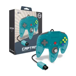 Hyperkin "Captain" Premium Controller for Nintendo 64 - Turquoise
