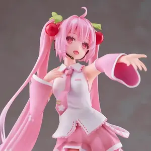 21cm Cherry Blossom Figure - Trendy Anime Singer Model Doll 21cm Cherry Blossom Figure - Trendy Anime Singer Model Doll