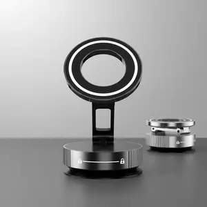 Magnetic Mobile Phone Holder 360 ° Adjustable Car Holder Compatible with All Devices Car Phone Stand