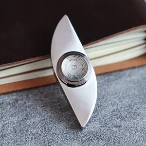 Stainless Steel Fingertip Spinner | Adult EDC Fidget Toy | Anxiety and Autism Relief Spinner | Gift for Men | Stress Relief Fidget