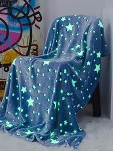 Luminous Blanket - Ultra Soft Flannel, Warm & Comfortable, Ideal for Sofas, Offices, Bedrooms - Versatile Use, Unique Luminous Design, Perfect for Home & Office