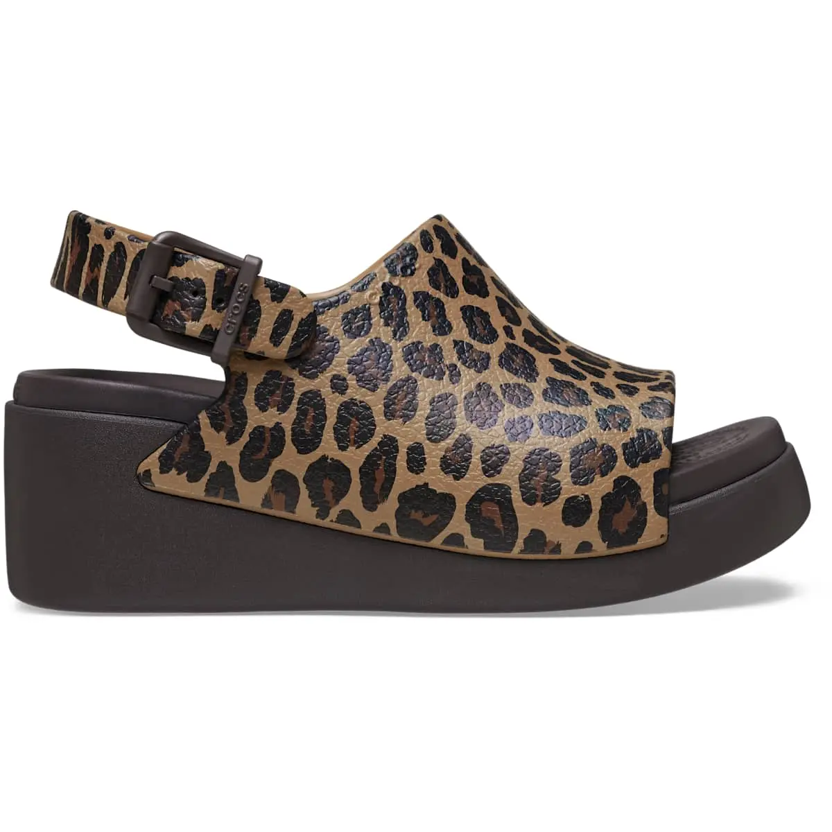 Crocs Women's Dylan Platform Buckle Wedge Sandals