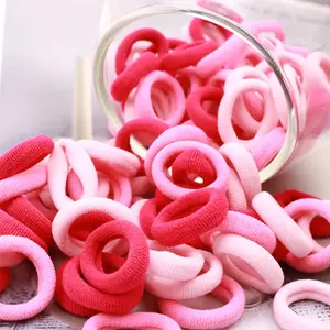 [Not For Sale] 1PCS Women Girls Colorful Nylon Elastic Hair Bands Ponytail Hold Small Hair Tie Rubber Bands Scrunchie Hair Accessories (Do Not Order Separately)-1