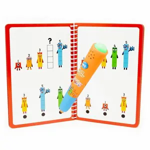 212 MAIN Hot Dots Numberblocks Interactive Printed Activity Book - Educational Learning Tool, Visual Learning Tool for School & Office Stationery Supplies, Visual Learning Tools