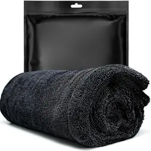 Premium Twisted Loop Microfiber Car Drying Towel, Ultra Absorbent Heavy Duty Towel for Auto Detailing, 1300GSM Streak & Lint Free Towel for Cars, Trucks, SUVs & RVs, Large Reusable Car Wash Essential