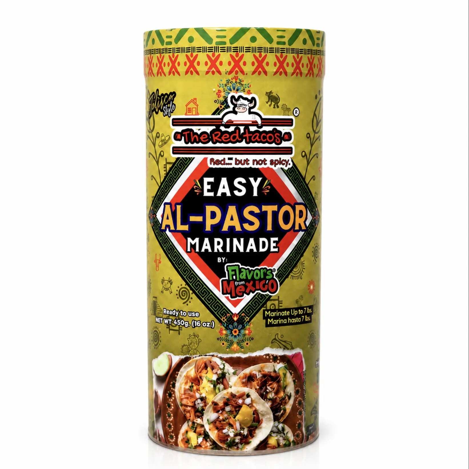 Flavors From Mexico Easy Al Pastor Marinade – Ready-to-Use Mexican Al Pastor Marinade, 16 oz