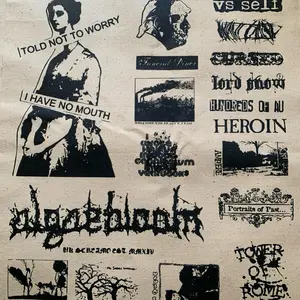 Screamo patches sheet