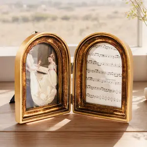 Vintage Photo Frame, European Style Decorative Picture Frame, Home Desktop Decoration, Ideal for Photography Props, Home Decor Accessory