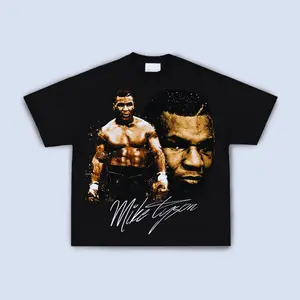 [SALE UP TO 30%] Tyson Undisputed Fit Boxing Tee, Iron Mike Vintage Fighter Graphic Shirt, Heavyweight Legend Streetwear Unisex T-Shirt Made Using 100% US Cotton, Design & Printed In The USA