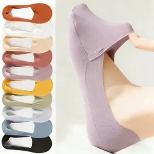 10 Pairs Women’s No Show Socks – Breathable Non-Slip Invisible Ankle Socks with Cushioned Sole