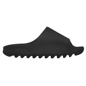 YZY YS-01 Slide Black - 100% Authentic Original Comfortable Everyday Wear Slipper Synthetic Open Toe Mens Unisex Chunky Shoe