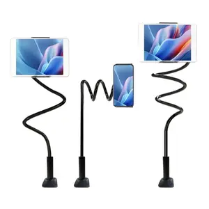 360° Rotating Tablet Phone Holder Spiral Base for Bedside - Stable and Non-Shaky - Smartphone, Cellphone