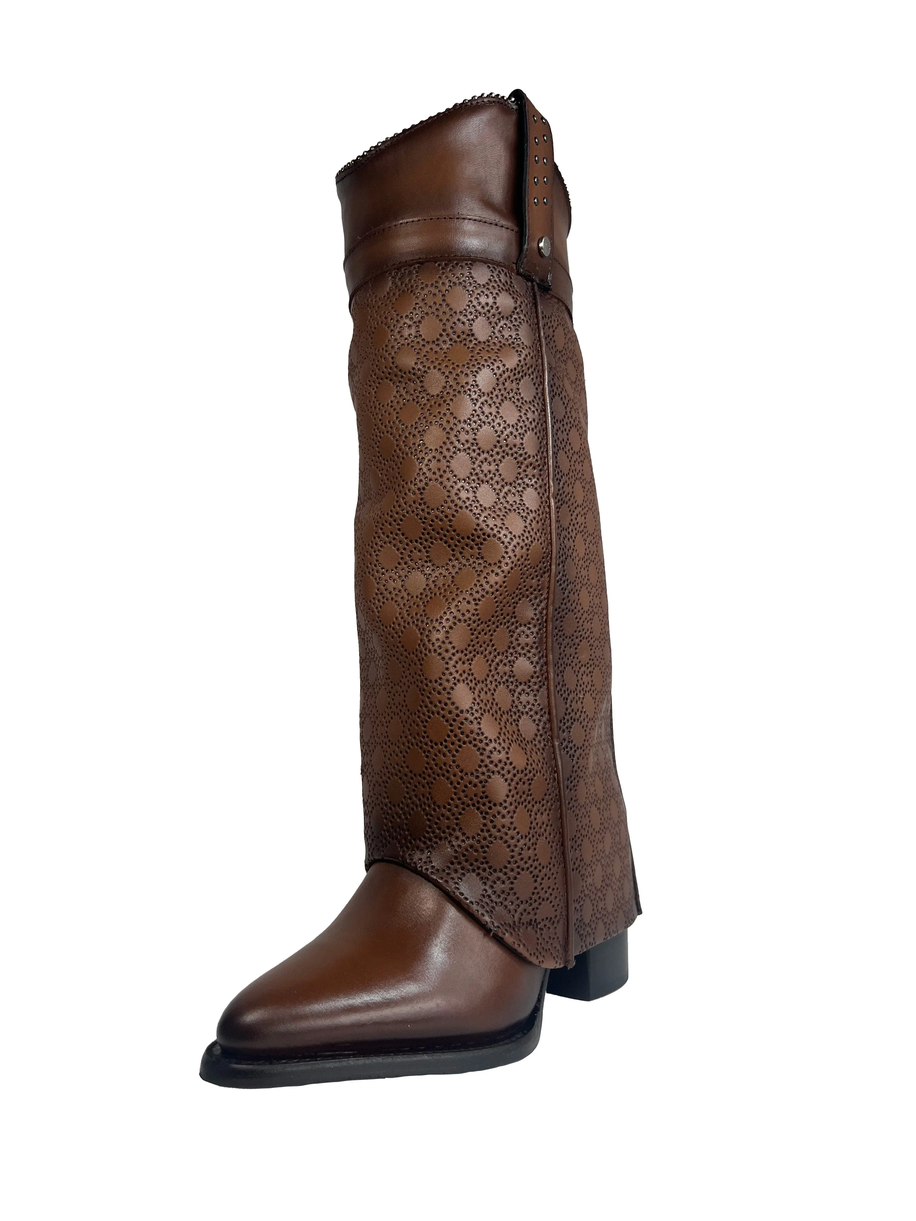 Bota De Res Crust Maple M - Cuadra