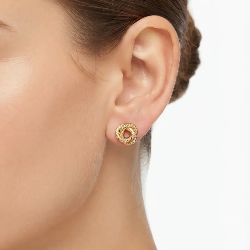 Earrings 10k Gold, Dainty Everyday Jewelry for Women