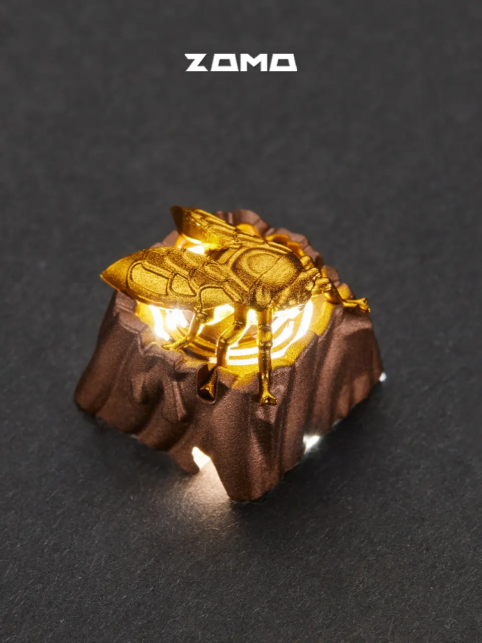 ZOMO Fantastic Beasts Series Aluminum Keycap Translucent 3D Metal Keycaps for Mechanical Keyboards