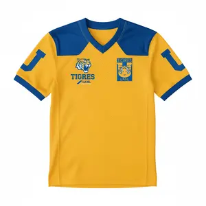 Tigres American Football Mesh Jersey – Tigres UANL 2026 Gridiron Shirt