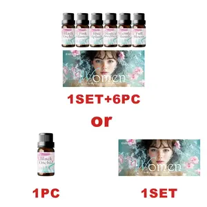 Women's Essential Oil Set, 6pc/1pc 10ML Aromatherapy Oils, Long-Lasting Fragrance, Perfect Gift for Her, Mother's Day Present
