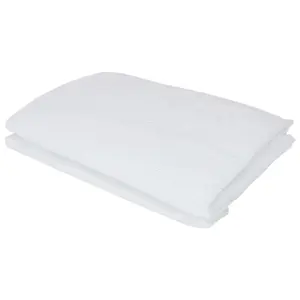 Northlight Glittered Soft Plush Buffalo Snow Drape 36" x 60"