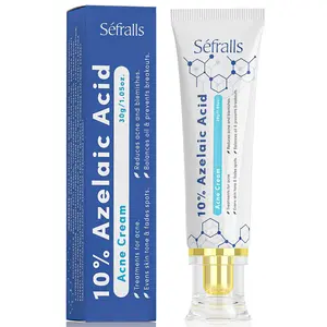 10% Azelaic Acid Acne Cream, Premium Azelaic Acid Facial Cream - Redness Relief For Face, Redness Reducing Skin Care, Prevents Acne Breakouts, Ease Pimple Clarify Skin Soothe Irritation,1 Oz