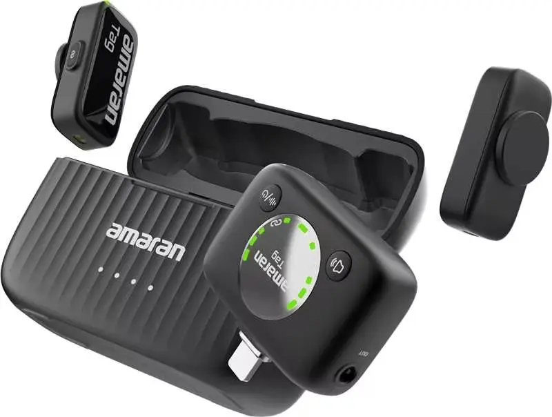 Early Access】amaran Tag Mic (2 TX + 1 RX + Charging Case), Mini